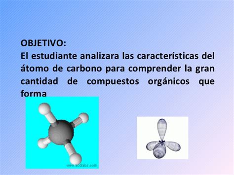 Carac. del atomo de carbono hibridaciones