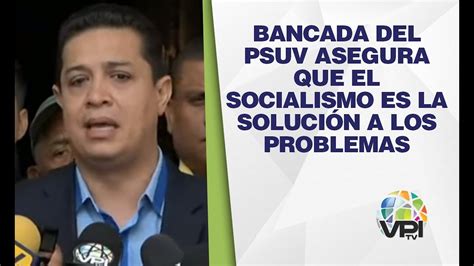 Caracas   Bancada del Psuv asegura que el socialismo es la ...