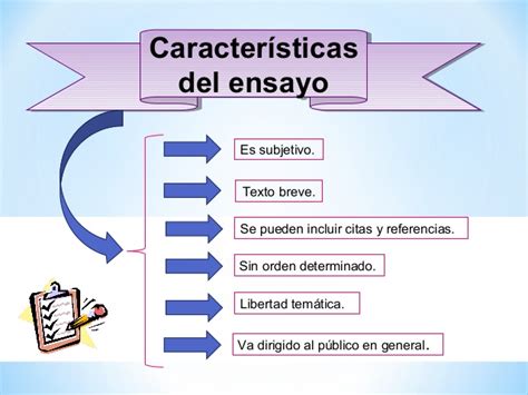 Caracteristicas del ensayo