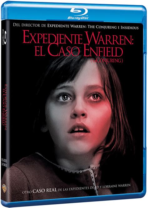Carátula de Expediente Warren: El Caso Enfield  The Conjuring  Blu ray