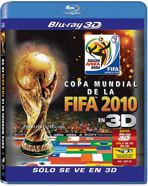 Carátula de FIFA 2010   Copa Mundial de Fútbol Blu ray 3D