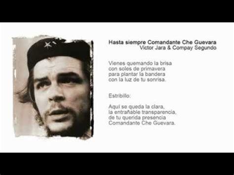 carlos puebla   Hasta Siempre Comandante Che Guevara ...