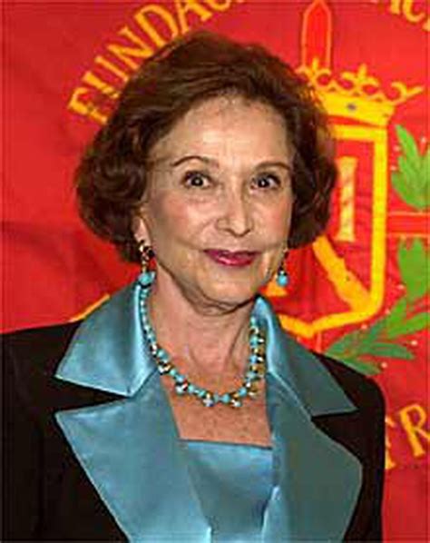 Carmen Franco en octubre de 2000, durante un acto de la Fundación ...