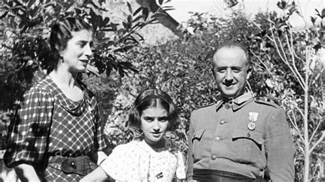 Carmen, la única hija de Francisco Franco