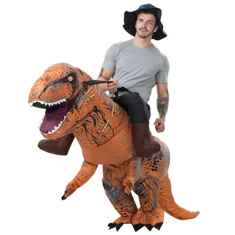 Carnival Halloween Purim costumes for adult T REX dinosaur ...