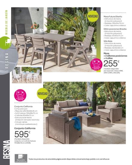 Carrefour: catálogo terraza y jardín 2015
