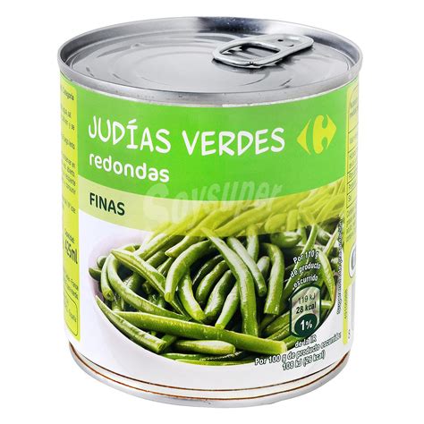 Carrefour Judías verdes finas al natural extra 220 g