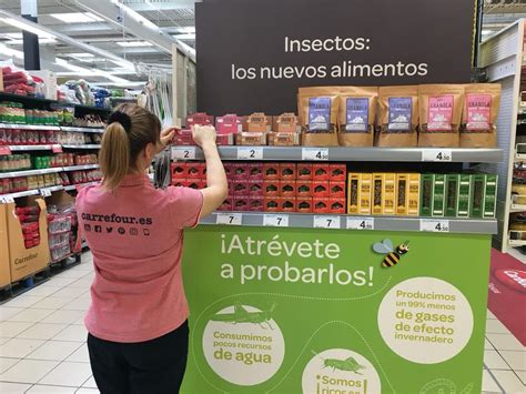 Carrefour lanza una gama de nuevos alimentos a base de insectos | La ...