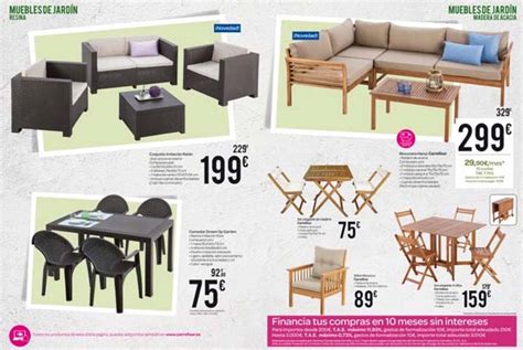 Carrefour muebles: catálogo jardín 2015 – Decoración