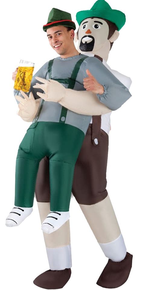 Carry Me Bavarian Man Inflatable Adult Costume | Costumes ...
