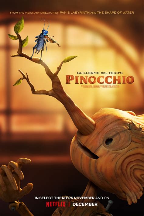 Cartel de la película Pinocho de Guillermo del Toro   Foto 15 por un ...