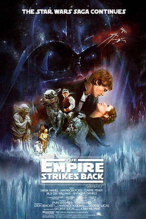 Cartel EE.UU. de  Star Wars: Episodio V   El imperio ...