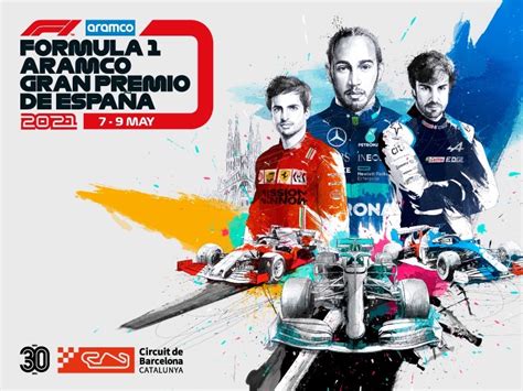 Cartel Gran Premio de F1 España por David Despau – The Mushroom Company