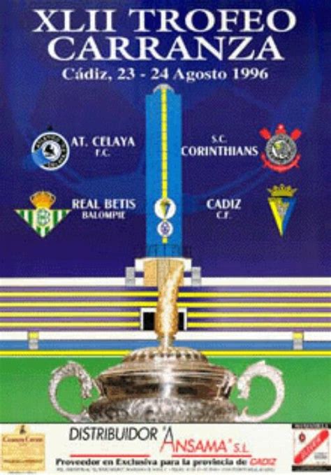 Cartel original del trofeo Ramon de Carranza, uno de los ...