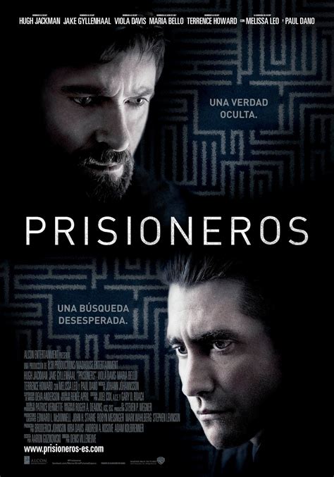 Cartel y tráiler en Español de  Prisioneros   Prisoners  con Hugh ...