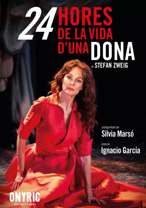 cartell 24 hores de la vida duna dona onyric teatre condal ...