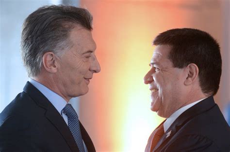 Cartes recibe a Macri, exmandatario argentino y actual presidente de la ...