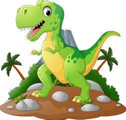 Cartoon Cute tyrannosaurus cartoon | Imagenes de dinosaurios infantiles ...