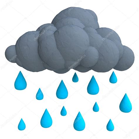 Cartoon Rainy Cloud | Free download on ClipArtMag