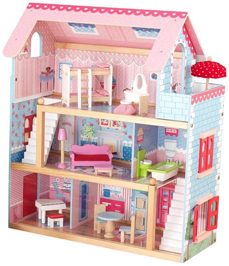 Casa De Muñecas Kidkraft Chelsea Doll Cottage Con Muebles   $ 2,999.00 ...