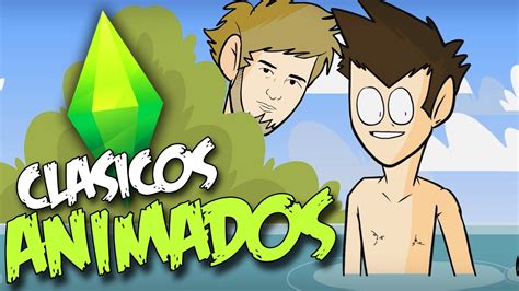 CASA DE YOUTUBERS EN LOS SIMS | Clasicos Animados   YouTube