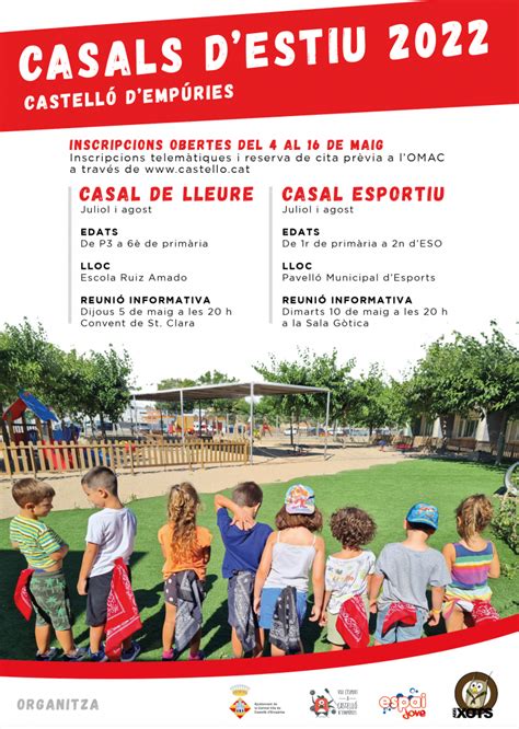 Casals d’Estiu 2022 a Castelló d’Empúries   Castello.cat