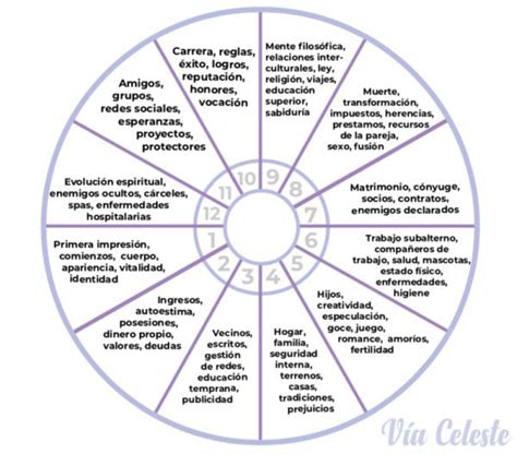 Casas astrológicas, viaceleste.com | Carta astral astrología ...