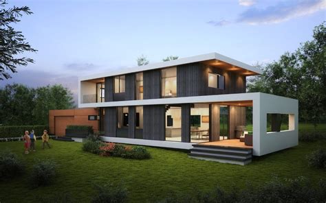 Casas prefabricadas sostenibles y ecológicas | Haus, Holzhaus, Holz
