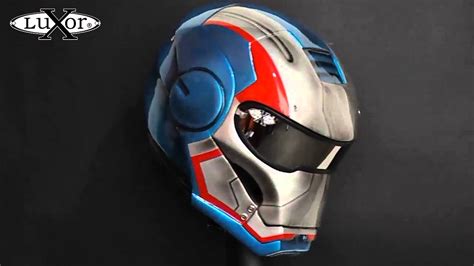 Casco Iron Man Para Motociclistas LX 305 / Iron Man Helmet ...