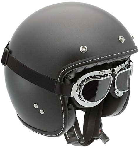 Casco Moto Jet Agv RP60 In fibra Multi Cafe Racer Nero ...