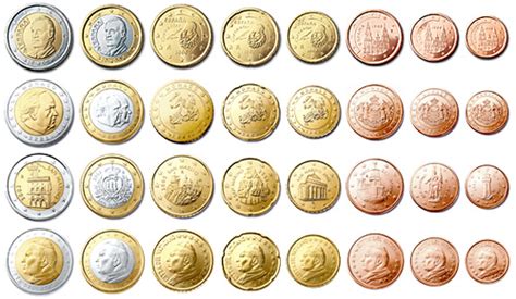 Casi todas las monedas de euro | Microsiervos  MundoReal
