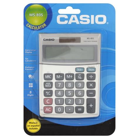 Casio MS 80S Calculator, , 1 calculator