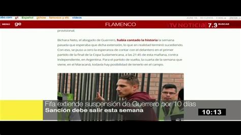 Caso Paolo Guerrero: FIFA extendió suspensión por 10 días ...