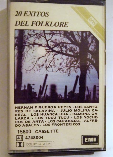 Cassette 20 Exitos Del Folklore Emi Argentina   $ 40.00 en Mercado Libre