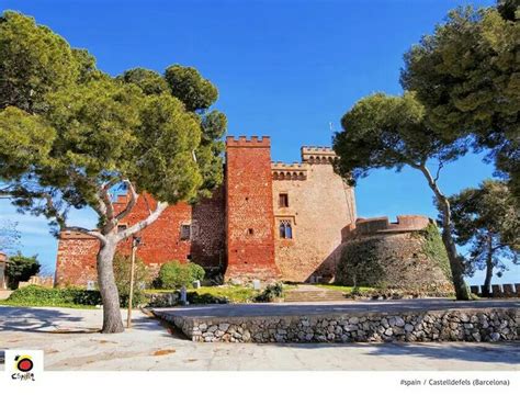 Castillo de Castelldefels  Cataluña   con imágenes  | Castillos ...
