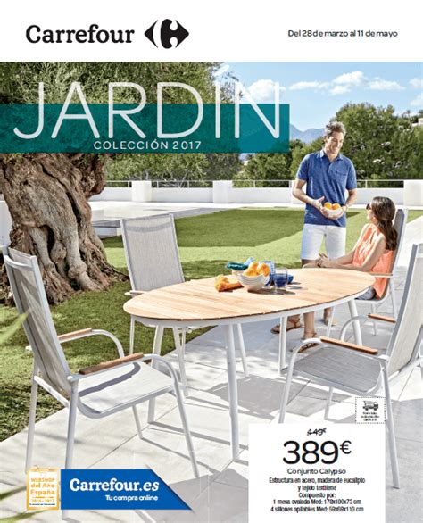 Catálogo Carrefour muebles de jardín mayo 2017   EspacioHogar.com