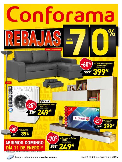 catalogo conforama rebajas by misfolletos.com misfolletos ...