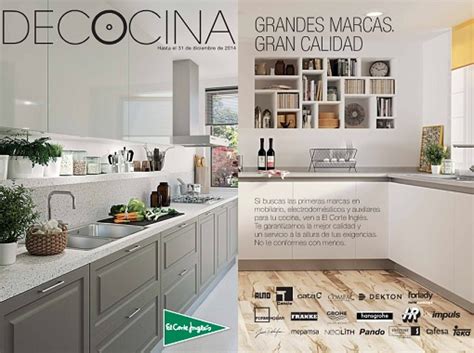 Catálogo de cocinas El Corte Inglés 2014 con todas las ...