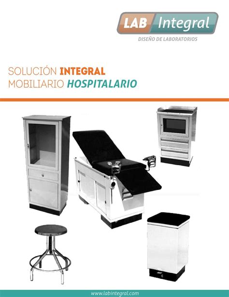 Catalogo Mobiliario y Equipo para Hospitales 2015 by Lab Integral Issuu
