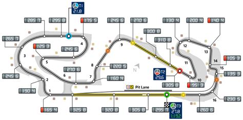Catalunya Circuit: Barcelona F1 Track Map Layout & lap record