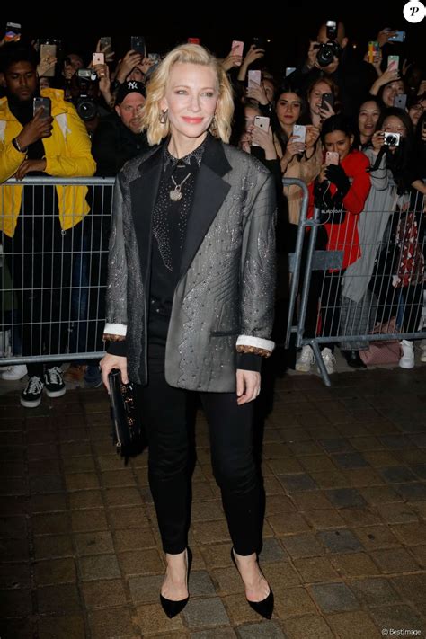 Cate Blanchett   Arrivées au défilé de mode prêt à porter ...
