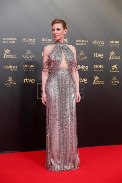 Cate Blanchett, el glamur de Hollywood llega a los Goya | Cultura y ...