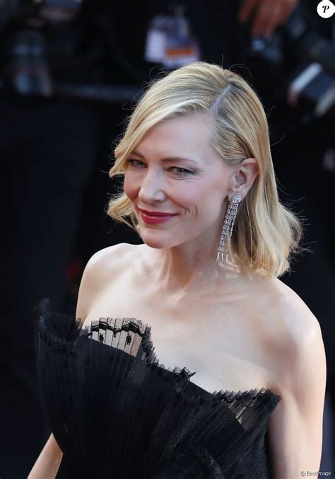 Cate Blanchett   Montée des marches du film Carpharnaüm ...