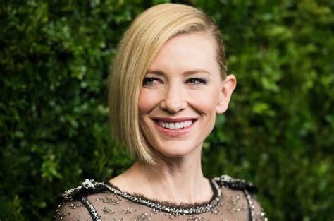 Cate Blanchett s New Straight Bob is Easy to Maintain With ...