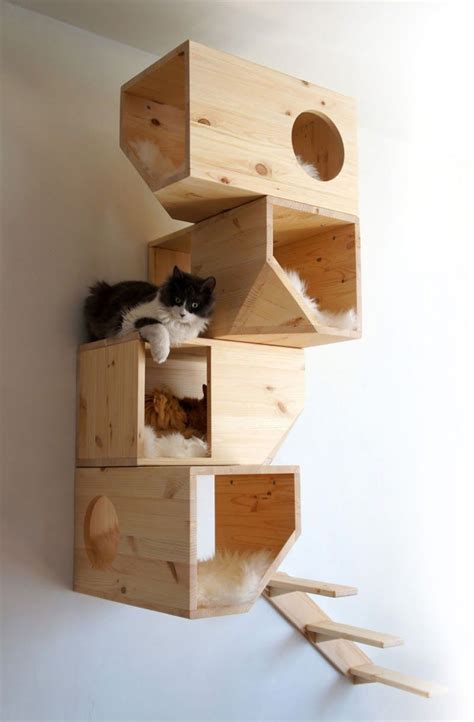 Catissa una casa modular para gatos | My Pets | Cat condo ...
