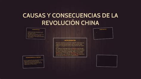 CAUSAS Y CONSECUENCIAS DE LA REVOLUCIÓN CHINA by Roberto ...