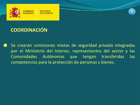 CC.OO. PROSEGUR MADRID: ANTEPROYECTO DE LEY DE SEGURIDAD ...