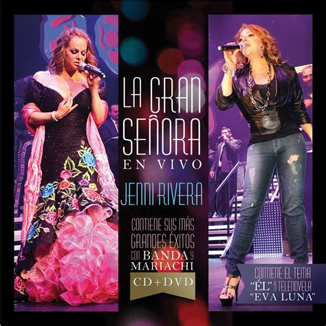 CD/ DVD Jenni Rivera  La Gran Señora  En Vivo