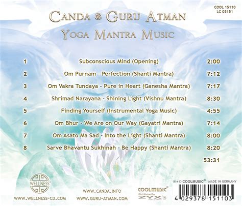 CD YOGA MANTRA MUSIC