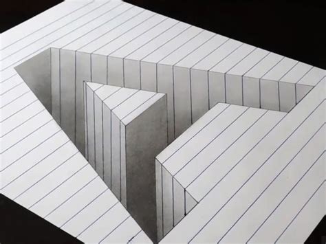 Ce simple dessin de la | Illusion drawings, Optical illusions art ...